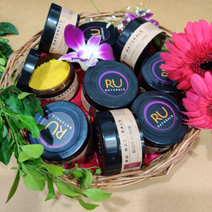 Body Scrubs for exfoliating, nourishing and moisturising