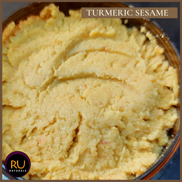 Turmeric Sesame Body Scrub