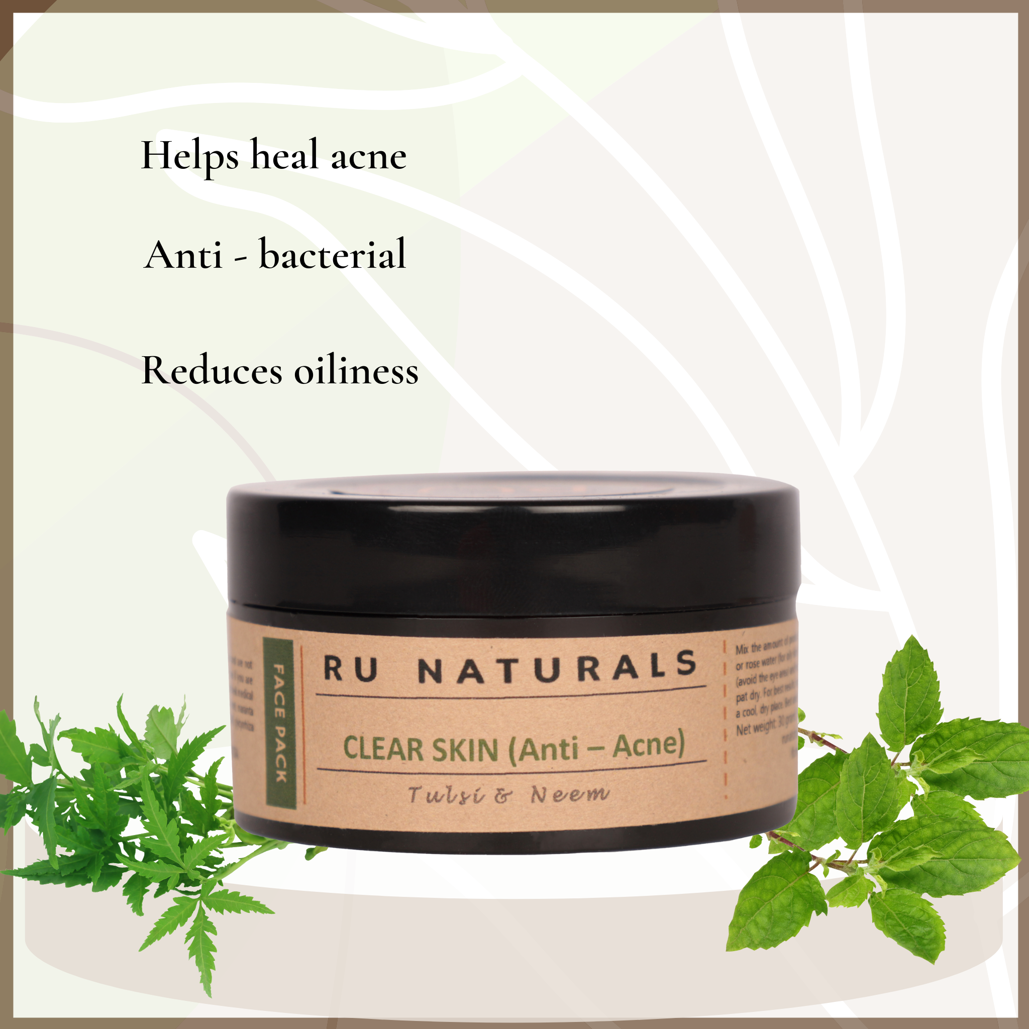 Clear Skin (Anti-Acne) Face Pack