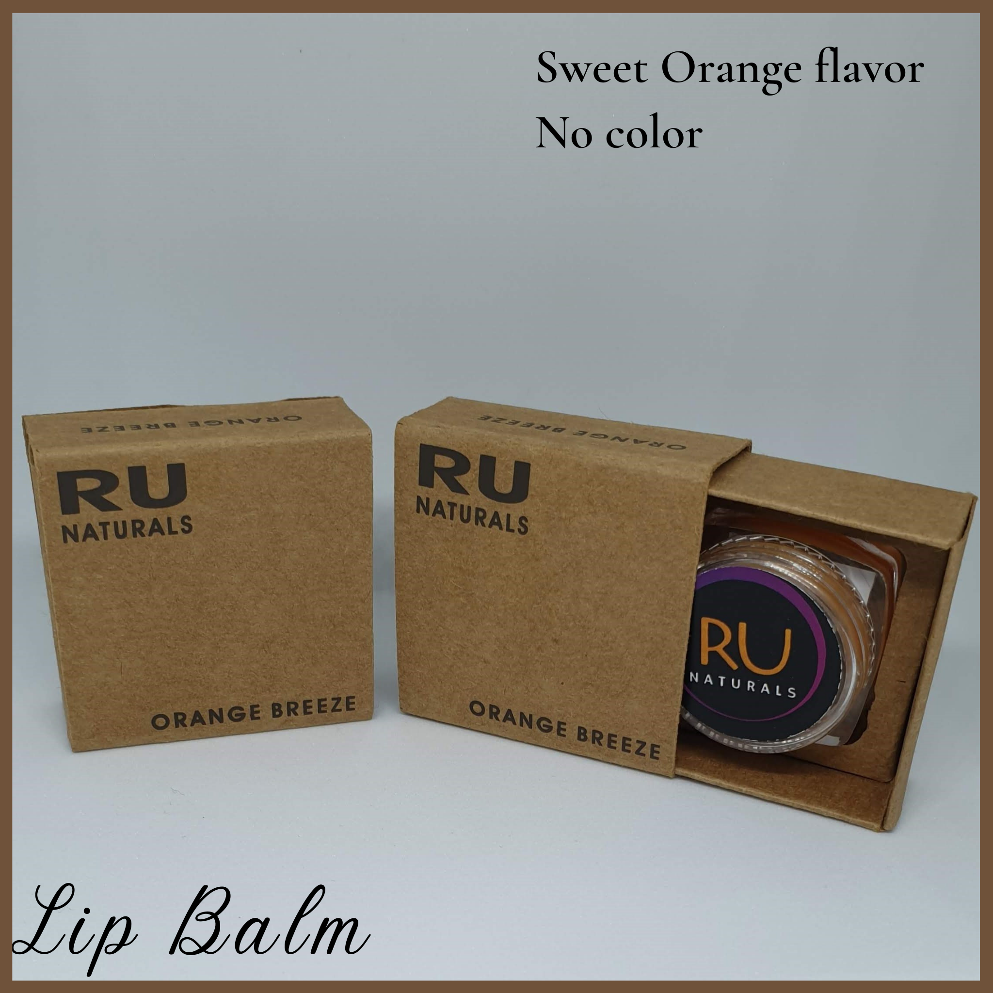 Orange Breeze Lip Balm